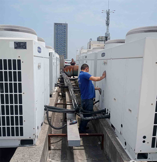 大理中央空调制热和不制冷系统维修方法